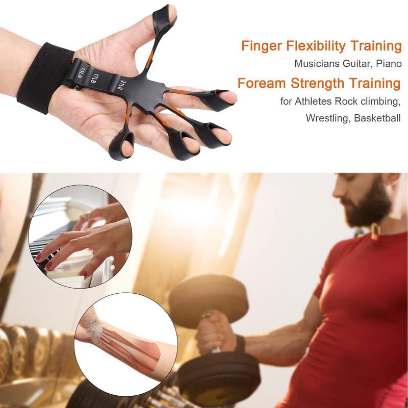 Finger Exerciser for Grip Strength and Hand Therapy